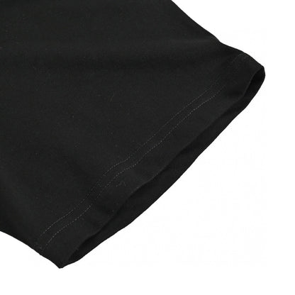 T-shirt Prada noir avec logo bien visible