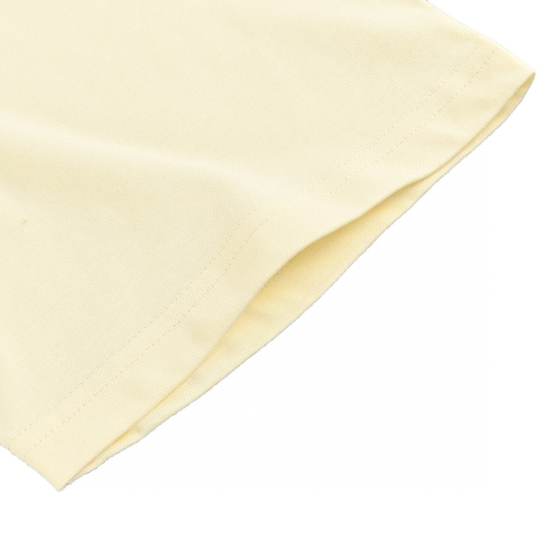 T-shirt Prada - Crème avec logo audacieux