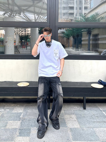 T-shirt Prada - Détail de la poche