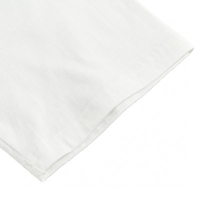 T-shirt Prada blanc avec logo discret