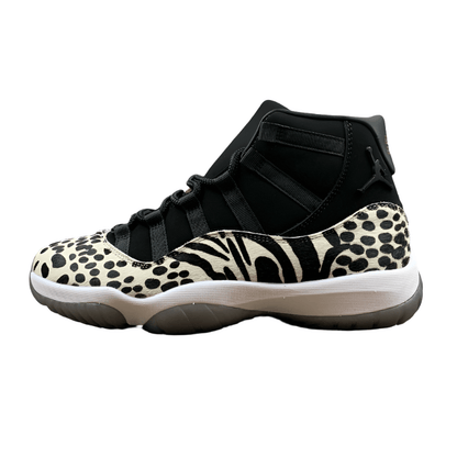 AIR JORDAN 11 RETRO ANIMAL INSTINCT NOIR/ROUGE-VOILE-BLANC