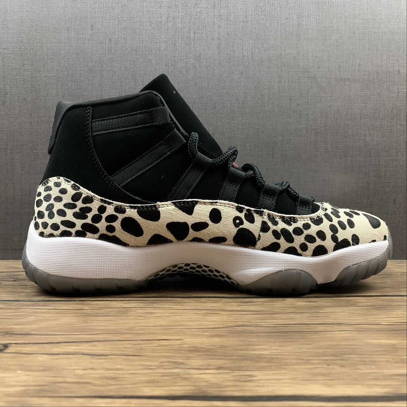 AIR JORDAN 11 RETRO ANIMAL INSTINCT NOIR/ROUGE-VOILE-BLANC