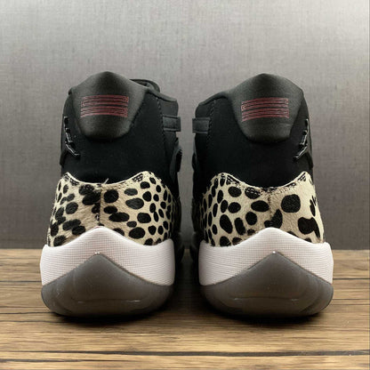 AIR JORDAN 11 RETRO ANIMAL INSTINCT NOIR/ROUGE-VOILE-BLANC