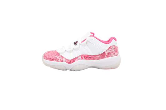 AIR JORDAN 11 RETRO LOW ROSE PEAU DE SERPENT BLANC/PASTÈQUE/NOIR