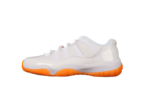 AIR JORDAN 11 RETRO LOW BLANC/AGRUMES VIVANTS