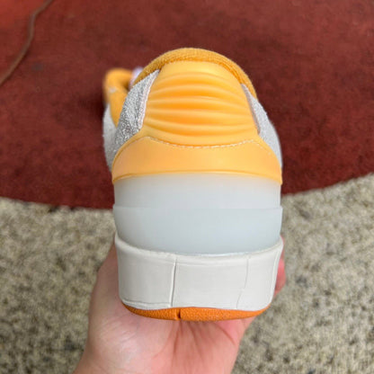 Air Jordan 2 Low Gris/Blanc/Orange