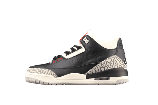 AIR JORDAN 3 DESERT CEMENT NOIR/ORANGE RUSH-FOSSIL STONE-SAILLE