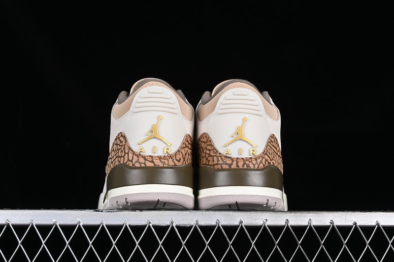 AIR JORDAN 3 PALOMINO GRIS/MARRON/BLANC