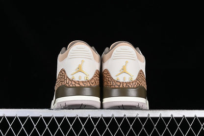 AIR JORDAN 3 PALOMINO GRIS/MARRON/BLANC