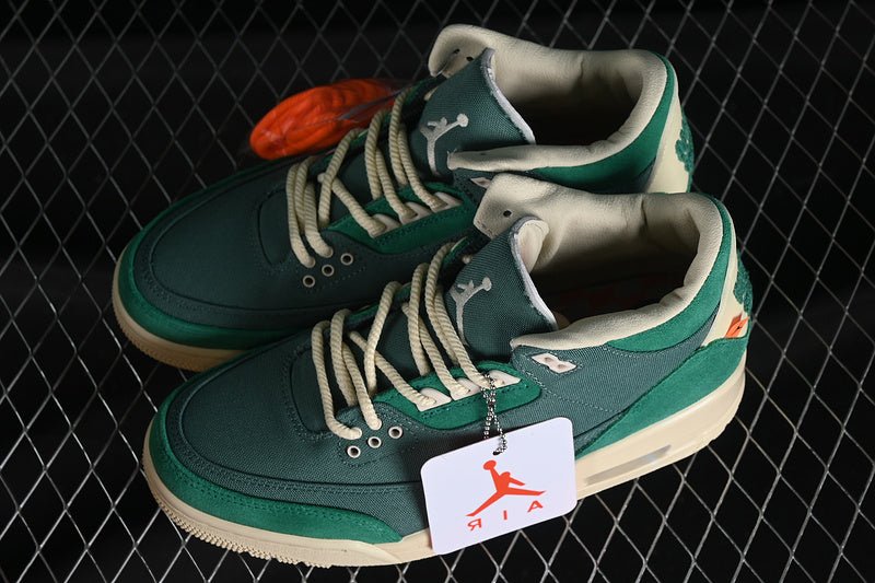 AIR JORDAN 3 RETRO BICOASTAL/NOIR/MALACHITE/FOSSILE