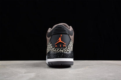 AIR JORDAN 3 RETRO NOIR/ORANGE/MARRON/BLANC