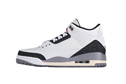 AIR JORDAN 3 RETRO GRIS CIMENT BLANC/GRIS/NOIR