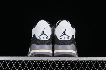 AIR JORDAN 3 RETRO GRIS CIMENT BLANC/GRIS/NOIR