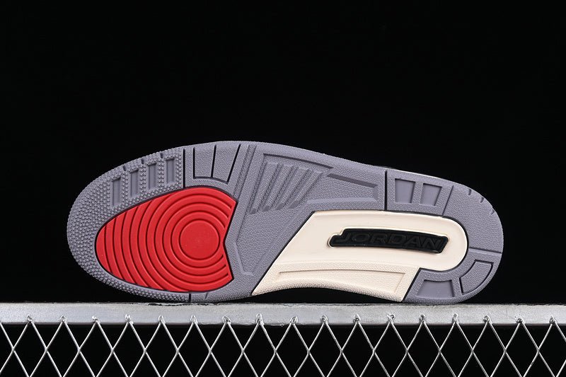 AIR JORDAN 3 RETRO GRIS CIMENT BLANC/GRIS/NOIR