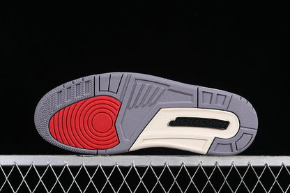 AIR JORDAN 3 RETRO GRIS CIMENT BLANC/GRIS/NOIR