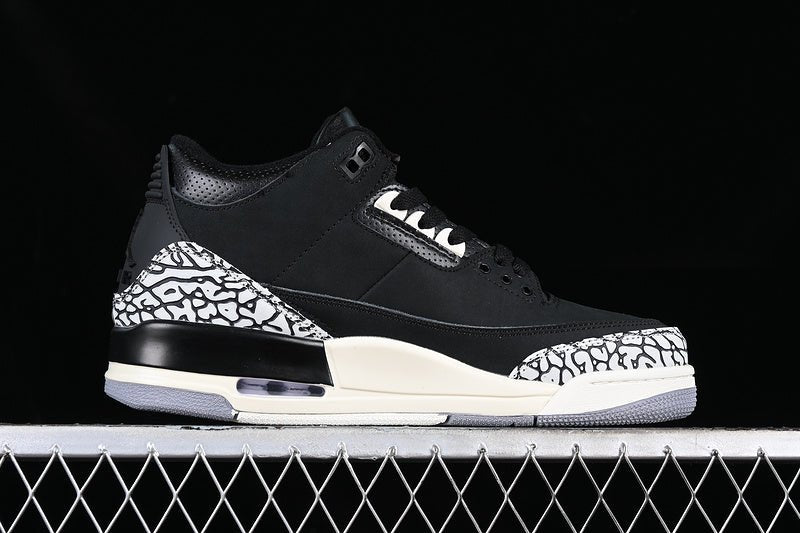 AIR JORDAN 3 RETRO OFF NOIR BLANC/NOIR/GRIS