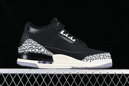 AIR JORDAN 3 RETRO OFF NOIR BLANC/NOIR/GRIS