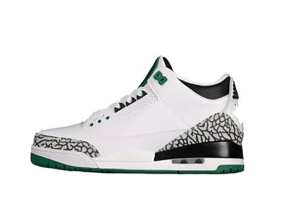 AIR JORDAN 3 RETRO OREGON PIT CREW BLANC/NOIR/VERT