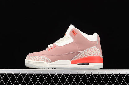 AIR JORDAN 3 RETRO SAIL/ROSE ROUILLE/BLANC/CRIMSON