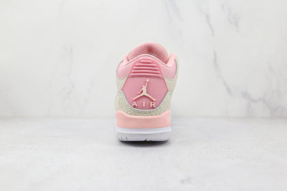 AIR JORDAN 3 RETRO SAIL/ROSE ROUILLE/BLANC/CRIMSON