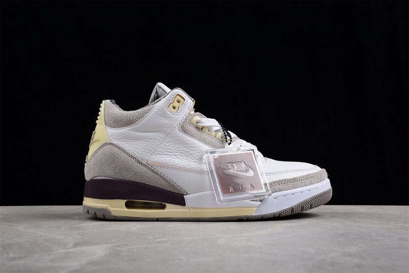 AIR JORDAN 3 RETRO SP RAISED BY WOMEN BLANC/GRIS MOYEN/VIOLET ORE