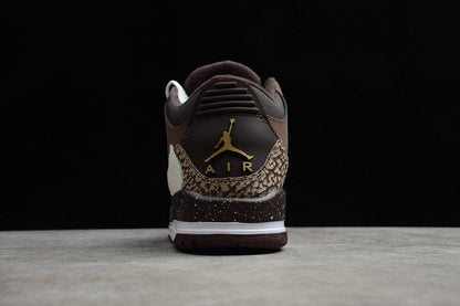 AIR JORDAN 3 RETRO TINKER NRG MARRON FONCÉ/BEIGE DORÉ 