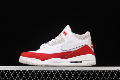 AIR JORDAN 3 RETRO BLANC TINKER/ROUGE UNIVERSITÉ-GRIS NEUTRE