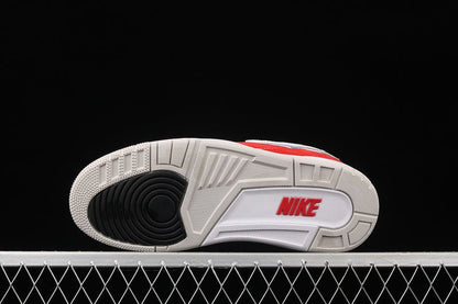 AIR JORDAN 3 RETRO BLANC TINKER/ROUGE UNIVERSITÉ-GRIS NEUTRE