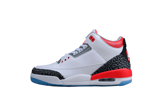 AIR JORDAN 3 RETRO BLANC/CURRY CLAIR/ROUGE CARDINAL/GRIS CIMENT