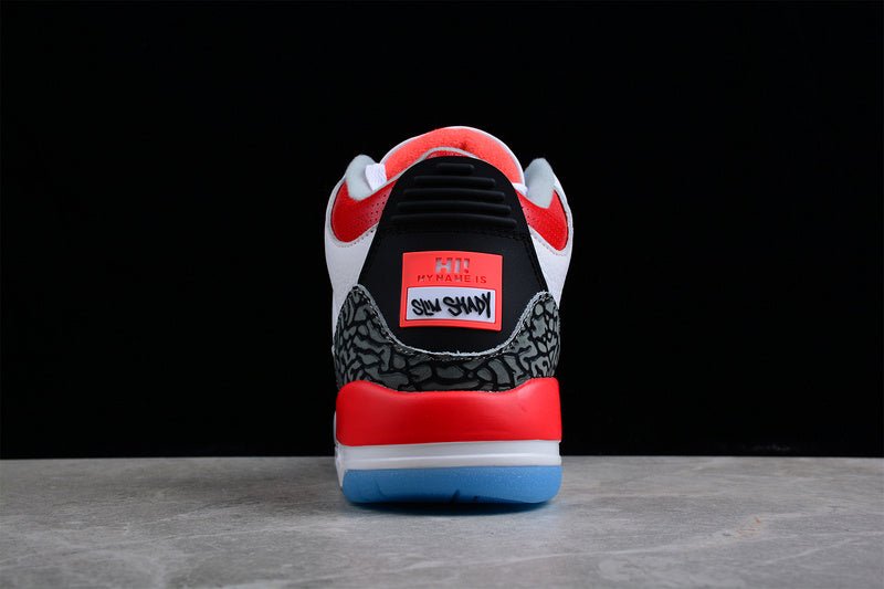 AIR JORDAN 3 RETRO BLANC/CURRY CLAIR/ROUGE CARDINAL/GRIS CIMENT