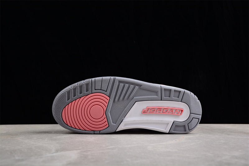 AIR JORDAN 3 RETRO BLANC/ROSE