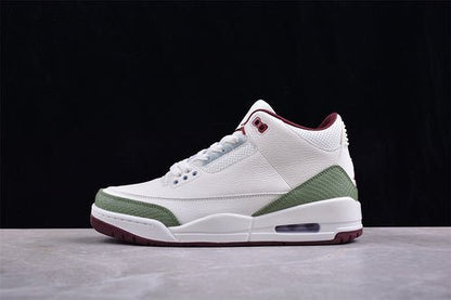 AIR JORDAN 3 RETRO ANNÉE DU DRAGON BLANC/VERT/ROUGE