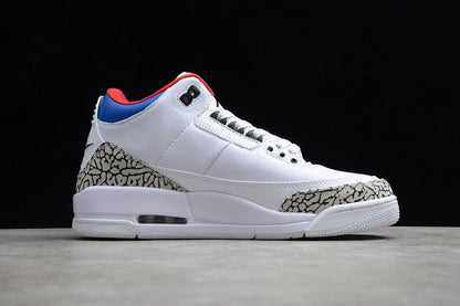 AIR JORDAN 3 SK NRG SEOUL CORÉE BLANC/SOAR-ATOM ROUGE