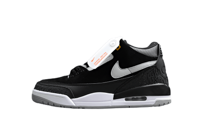 AIR JORDAN 3 TINKER NOIR/GRIS CIMENT-OR MÉTALLISÉ 