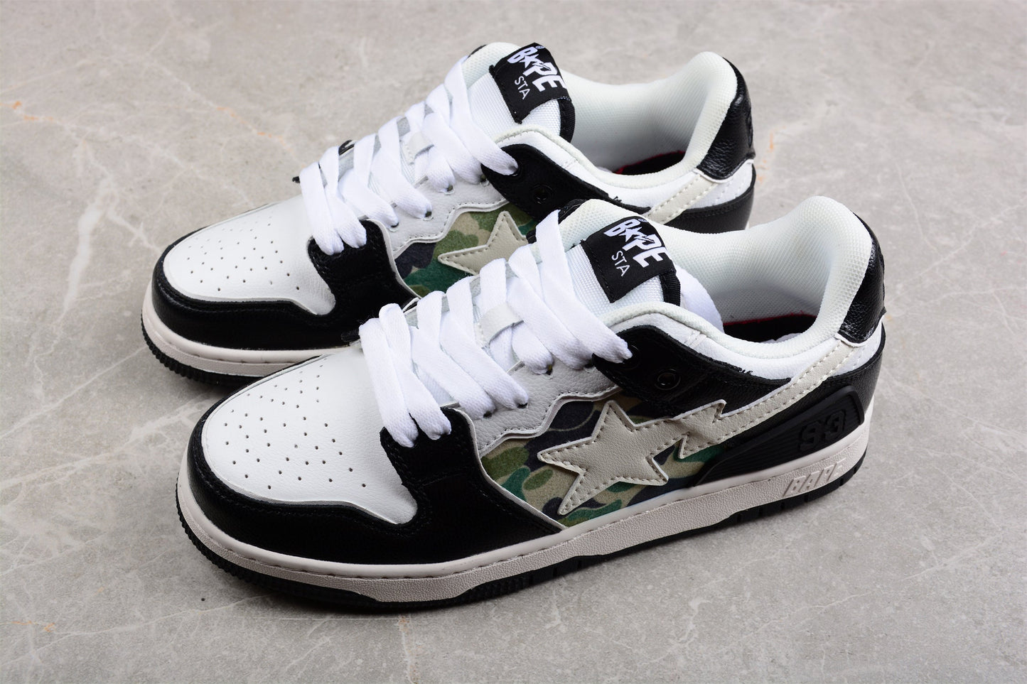 Baskets BAPE STA Camo Edition