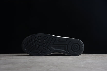 Baskets basses BAPE STA noires et blanches