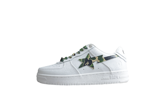 Baskets BAPE STA White Camo Edition