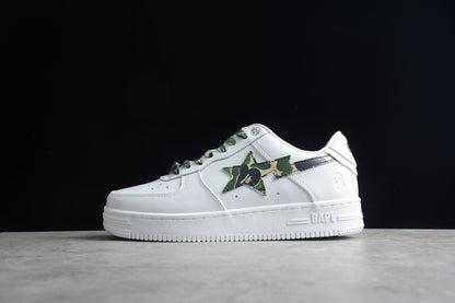 Baskets BAPE STA White Camo Edition