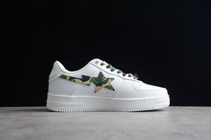 Baskets BAPE STA White Camo Edition
