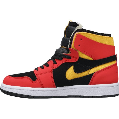 JORDAN 1 HIGH ZOOM AIR CMFT x NOIR ROUGE CHILI 