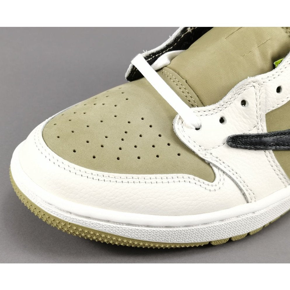 JORDAN 1 LOW GOLF x TRAVIS SCOTT NEUTRAL OLIVE 