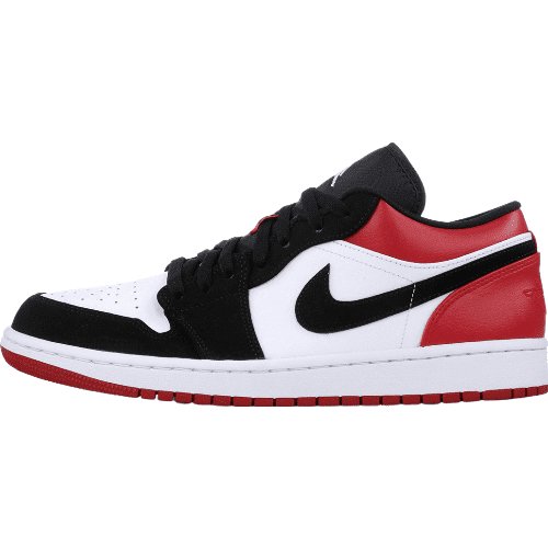 JORDAN 1 LOW x BRED TOE 