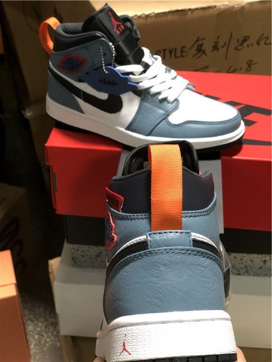 JORDAN 1 MID FEARLESS x FACETASM 