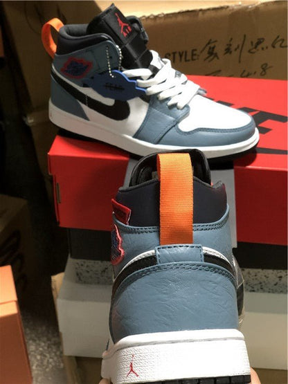 JORDAN 1 MID FEARLESS x FACETASM 