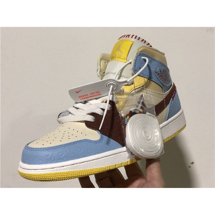 JORDAN 1 MID SE x FEARLESS MAISON CHATEAU ROUGE 