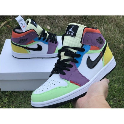 JORDAN 1 MID SE x MULTICOLORE 