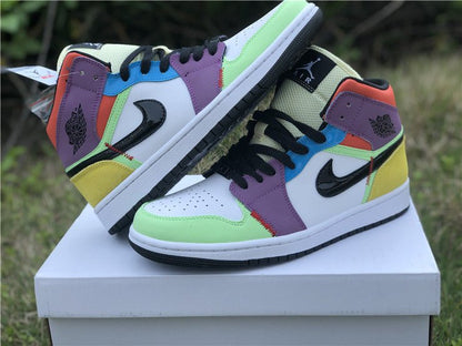 JORDAN 1 MID SE x MULTICOLORE 
