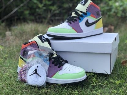 JORDAN 1 MID SE x MULTICOLORE 
