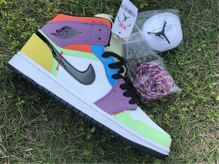 JORDAN 1 MID SE x MULTICOLORE 
