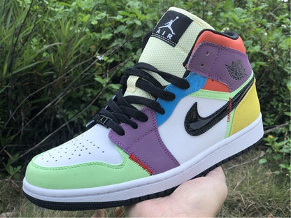 JORDAN 1 MID SE x MULTICOLORE 